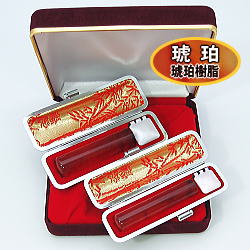 琥珀 2本 Lセット 化粧箱付き